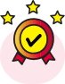 Icono que representa excelencia operativa