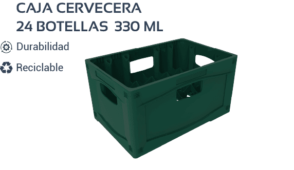 Caja Cervecera 24 botellas - 330 ml